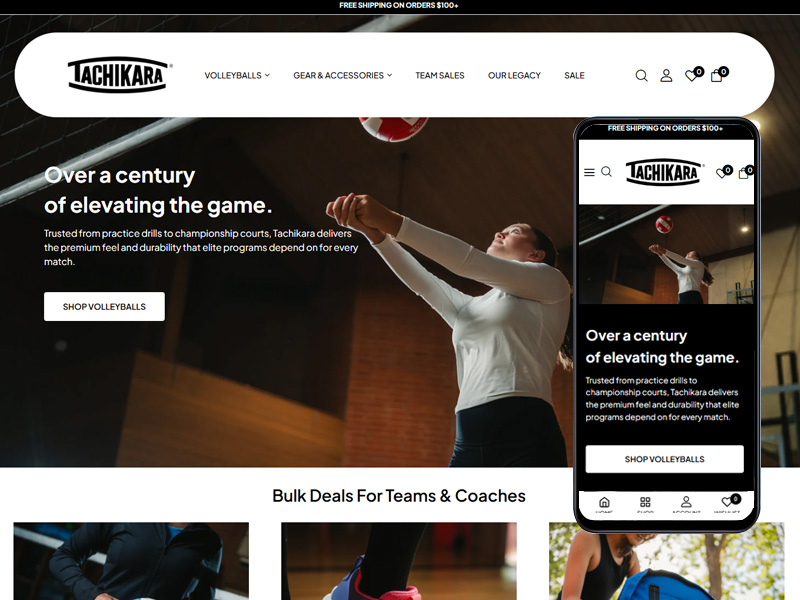 Web Design Portfolio - Tachikara